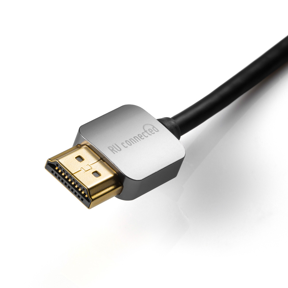 Behandeling garen strottenhoofd Dunne Flexibele HDMI kabel - Perfect voor 4K - RU connected